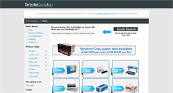Desktop Screenshot of cartridgeconnexion.com